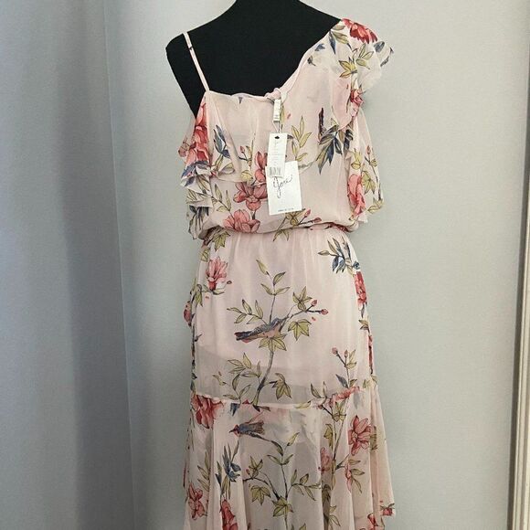 JOIE SILK FLORAL MAXI DRESS - Picture 7 of 10